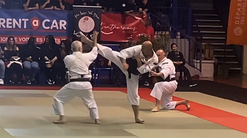 Retour sur la démonstration de Monaco Shorinji Kempo au 26e festival des Arts martiaux de Nice